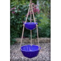 Better Homes and Gardens Parquet Outdoor Double Hanging Planter   565821541